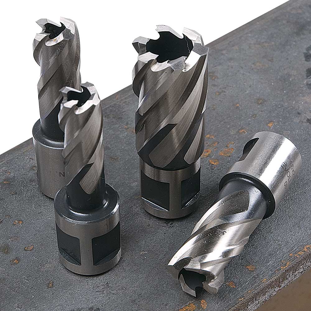 Evolution CC256L - 2-9/16 in. Width x 2 in. Depth Annular HSS Cutter with 3/4 Inch Weldon Shank and Pilot Pin included - Image 4