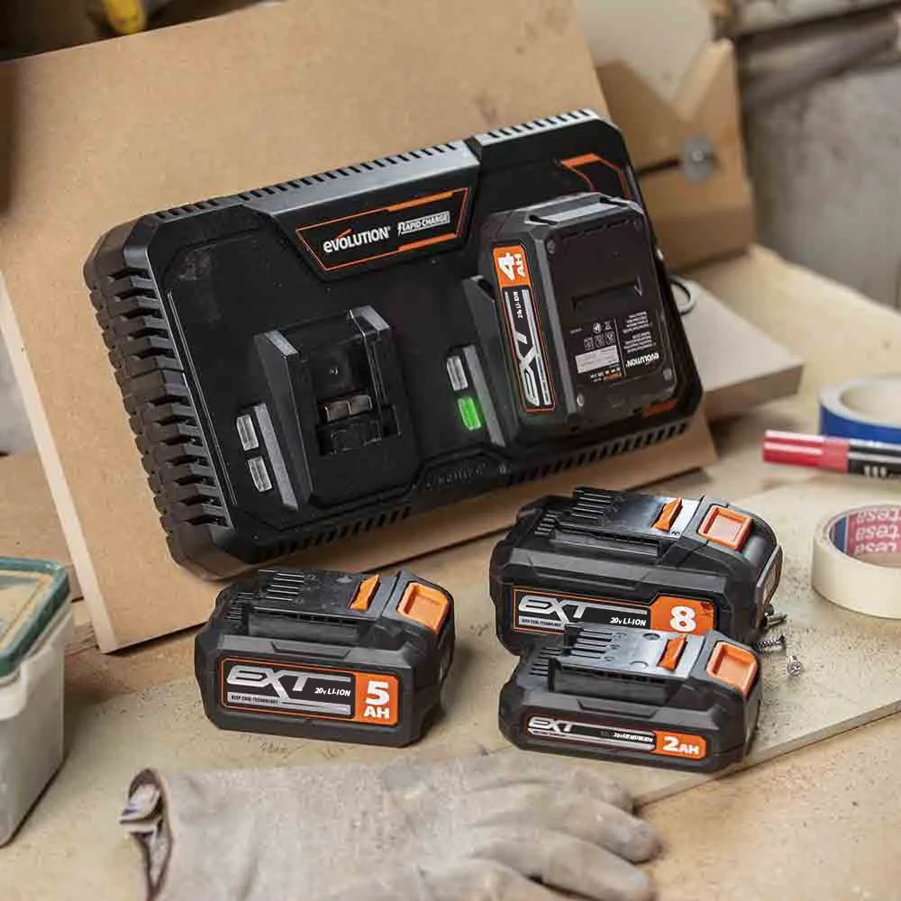 Evolution Cordless R18BAT-Li4 4Ah Li-Ion Battery 20V EXT - Image 3