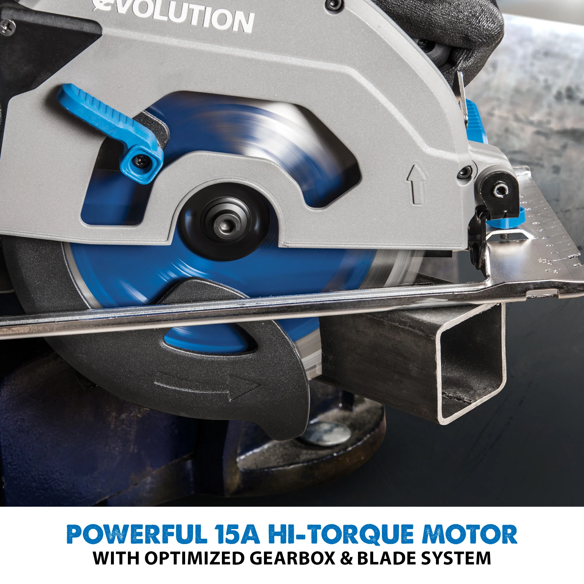 Evolution S185CCSL: Metal Cutting Circular Saw 7-1/4 in. Blade - Image 5